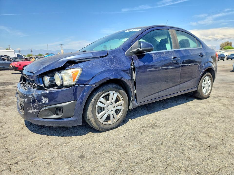 2016 Chevrolet Sonic მანქანა იყიდება აუქციონზე, vin: 1G1JC5SG4G4162079, აუქციონის ნომერი: 65856176
