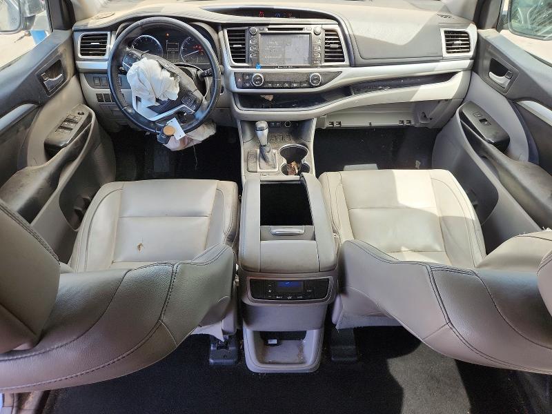 2017 Toyota Highlander მანქანა იყიდება აუქციონზე, vin: 5TDKZRFH9HS510677, აუქციონის ნომერი: 63473356