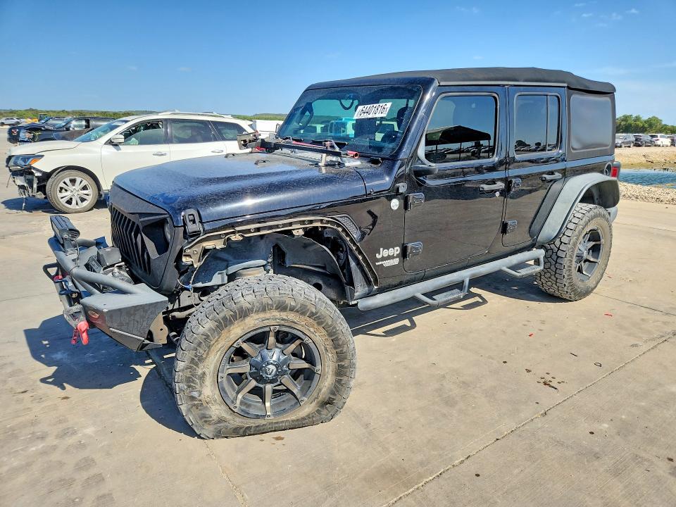 Aukcja sprzedaży 2018 Jeep Wrangler Unlimited, vin: 1C4HJXDG3JW155351, numer aukcji: 64401816
