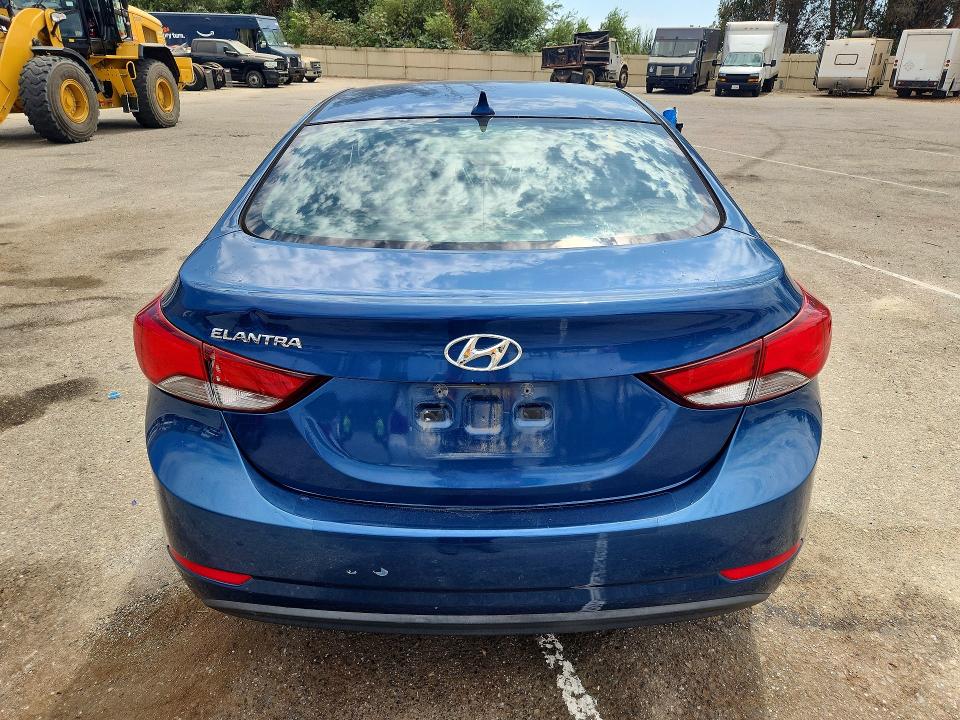 2015 Hyundai Elantra მანქანა იყიდება აუქციონზე, vin: KMHDH4AE7FU303754, აუქციონის ნომერი: 64645726