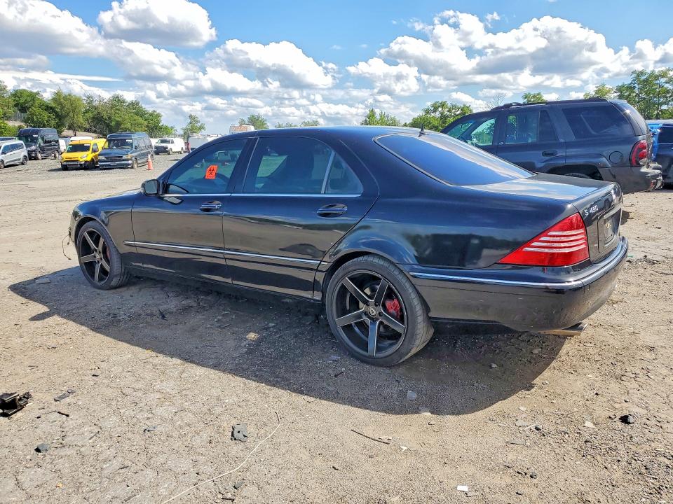 2001 Mercedes-benz S მანქანა იყიდება აუქციონზე, vin: WDBNG70J51A222272, აუქციონის ნომერი: 63584926