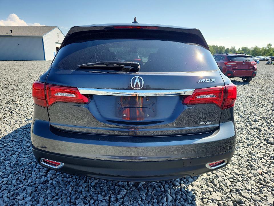 2015 Acura Mdx მანქანა იყიდება აუქციონზე, vin: 5FRYD4H6XFB009904, აუქციონის ნომერი: 65517986