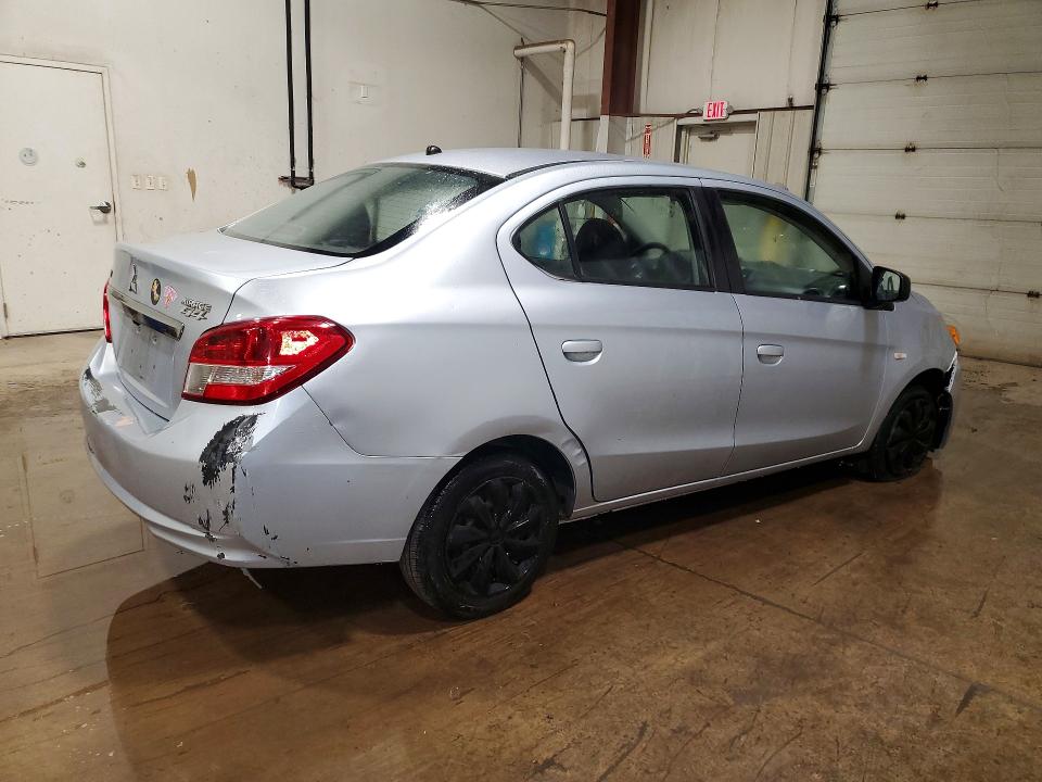 2020 Mitsubishi Mirage მანქანა იყიდება აუქციონზე, vin: ML32F3FJ9LHF07693, აუქციონის ნომერი: 63766626