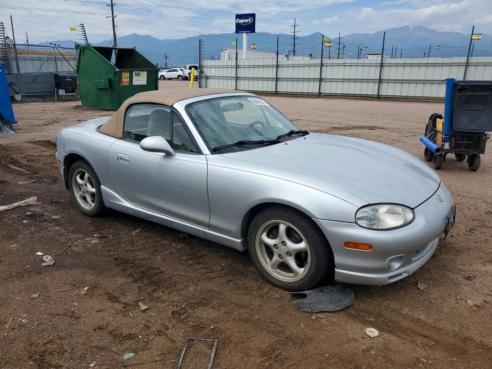 2000 Mazda Mx-5 Miata მანქანა იყიდება აუქციონზე, vin: JM1NB3531Y0155446, აუქციონის ნომერი: 65002946