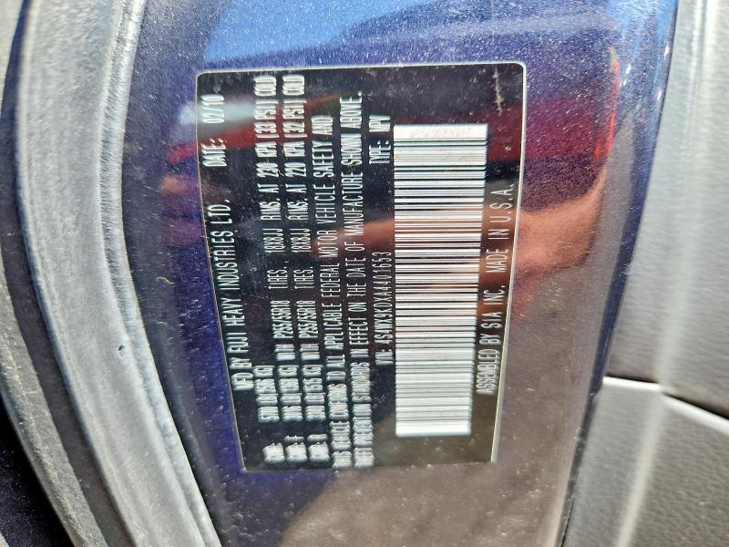 Aukcja sprzedaży 2010 Subaru Tribeca, vin: 4S4WX9KDXA4401653, numer aukcji: 63519746