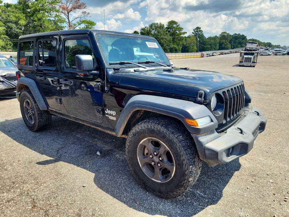 Aukcja sprzedaży 2018 Jeep Wrangler Unlimited, vin: 1C4HJXDG4JW187239, numer aukcji: 66262386