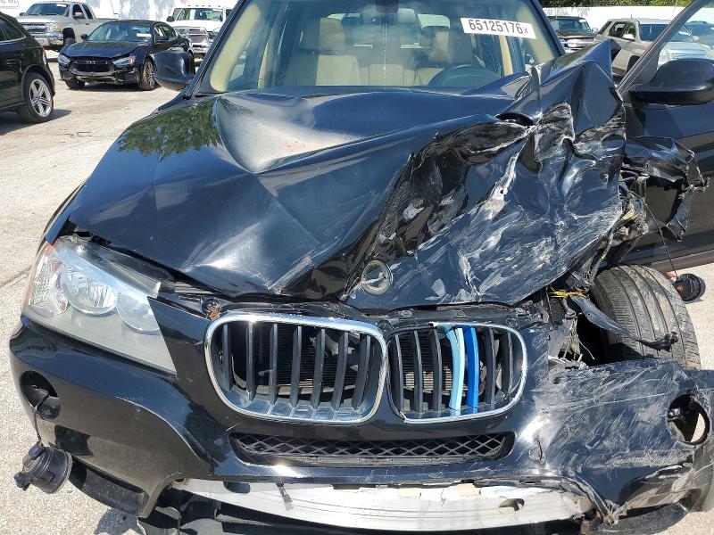 2013 Bmw X3 მანქანა იყიდება აუქციონზე, vin: 5UXWX9C55D0A14582, აუქციონის ნომერი: 65125176