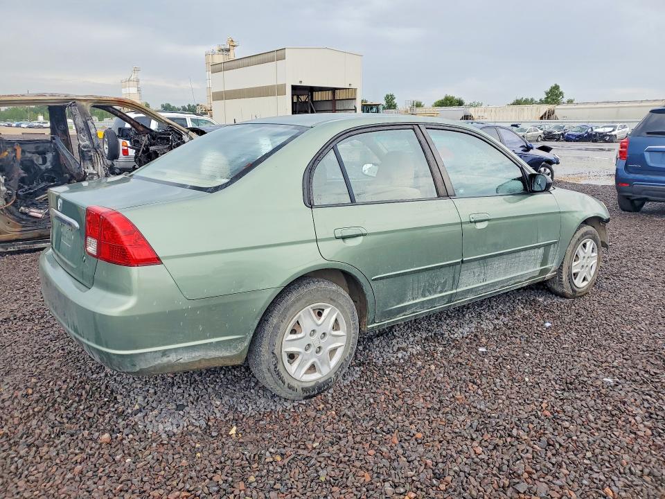 Продажа на аукционе авто 2003 Honda Civic, vin: 1HGES16583L035480, номер лота: 65732016