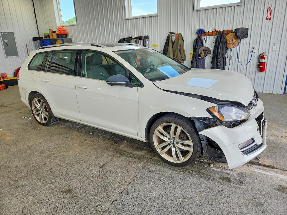 66543336 :رقم المزاد ، 3VWCA7AU7FM520297 vin ، 2015 Volkswagen Golf Sportwagen مزاد بيع