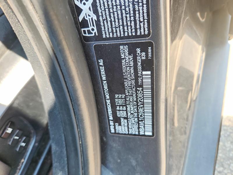 Продаж на аукціоні авто 2014 Bmw X1, vin: WBAVL1C59EVY20854, номер лоту: 63743326