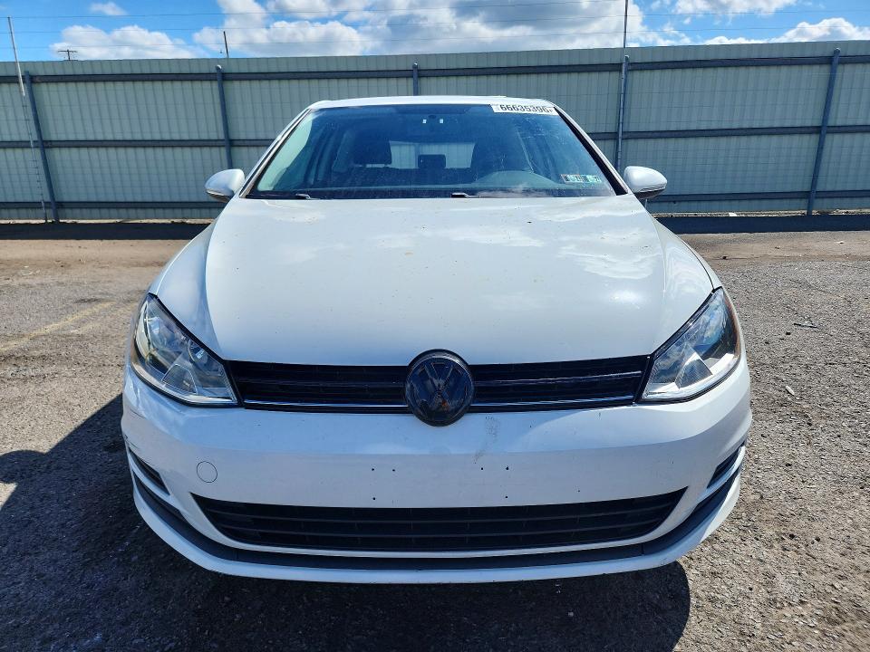 2015 Volkswagen Golf მანქანა იყიდება აუქციონზე, vin: 3VW817AU8FM020381, აუქციონის ნომერი: 66635396