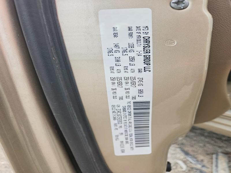 Aukcja sprzedaży 2014 Chrysler Town & Country, vin: 2C4RC1BG7ER259533, numer aukcji: 65136636