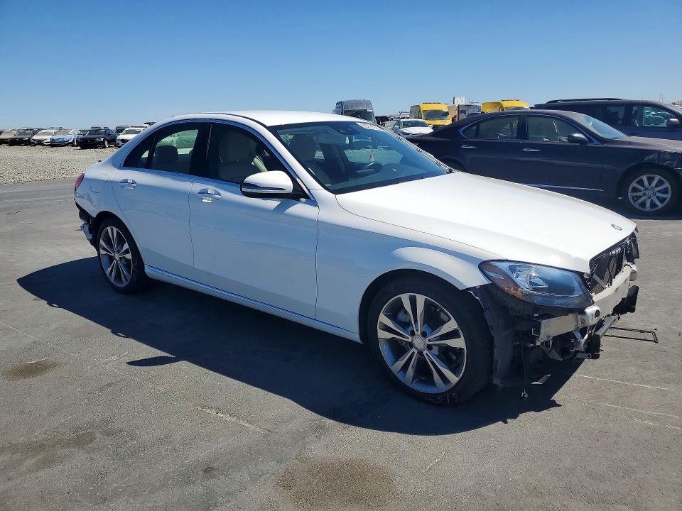 2017 Mercedes-benz C მანქანა იყიდება აუქციონზე, vin: 55SWF4JB9HU209989, აუქციონის ნომერი: 66778526