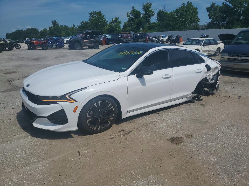 2021 Kia K5 მანქანა იყიდება აუქციონზე, vin: 5XXG64J20MG075693, აუქციონის ნომერი: 64078656