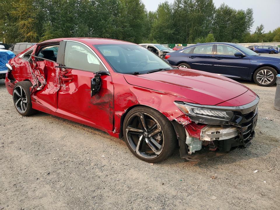 2022 Honda Accord მანქანა იყიდება აუქციონზე, vin: 1HGCV1F48NA004248, აუქციონის ნომერი: 63899076