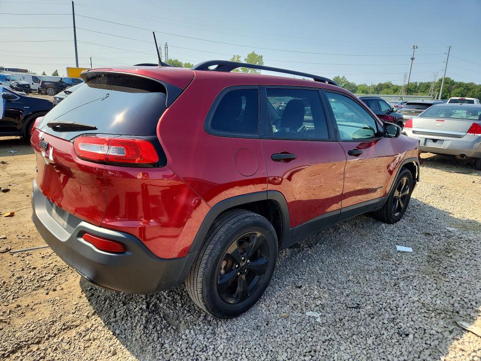 66001226 :رقم المزاد ، 1C4PJMAB4HW654298 vin ، 2017 Jeep Cherokee مزاد بيع