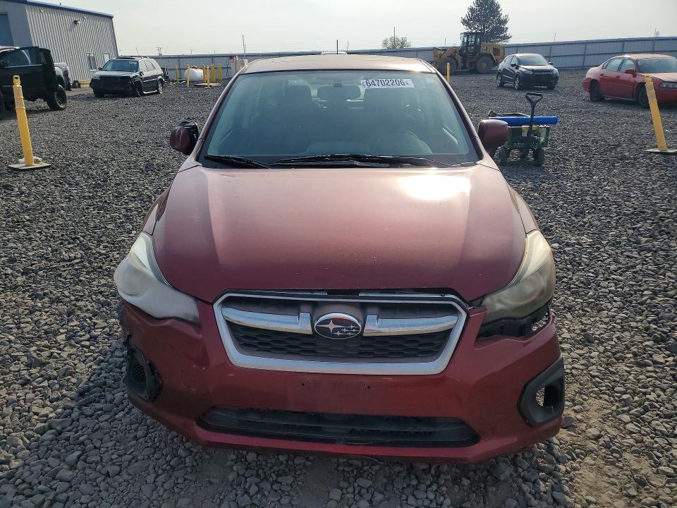 2012 Subaru Impreza მანქანა იყიდება აუქციონზე, vin: JF1GPAD65CH218364, აუქციონის ნომერი: 64702206