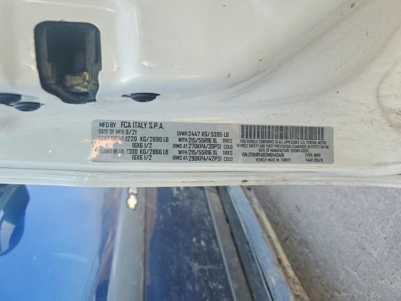 Aukcja sprzedaży 2021 Ram Promaster City, vin: ZFBHRFAB3M6V40461, numer aukcji: 63373726