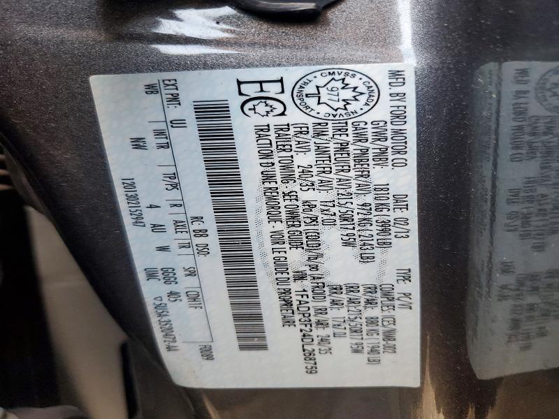 Продажа на аукционе авто 2013 Ford Focus, vin: 1FADP3F24DL268759, номер лота: 62308456