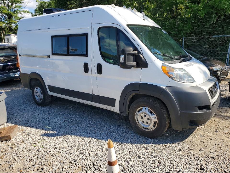 63410446 :رقم المزاد ، 3C6TRVBG2KE500639 vin ، 2019 Ram Promaster 1500 مزاد بيع