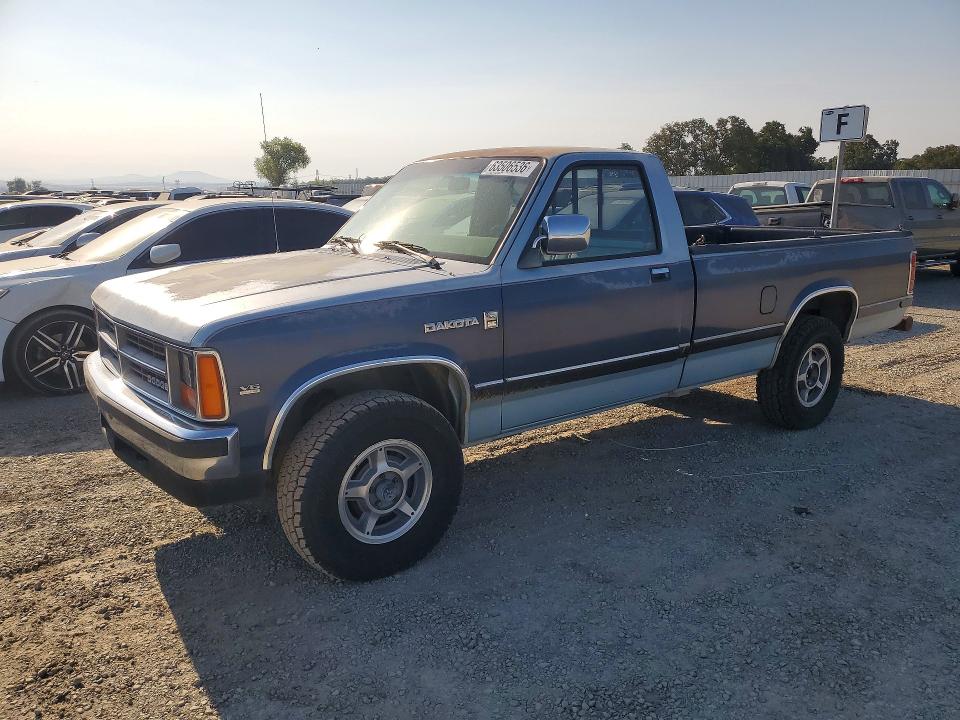 Auction sale of the 1987 Dodge Dakota, vin: 1B7GR14M6HS473750, lot number: 63506536