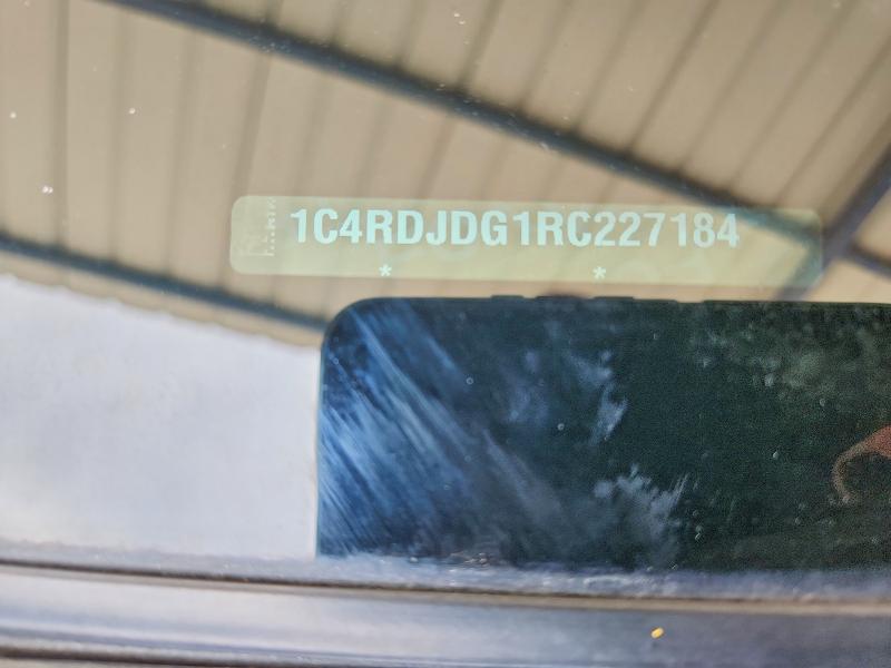 66820096 :رقم المزاد ، 1C4RDJDG1RC227184 vin ، 2024 Dodge Durango مزاد بيع