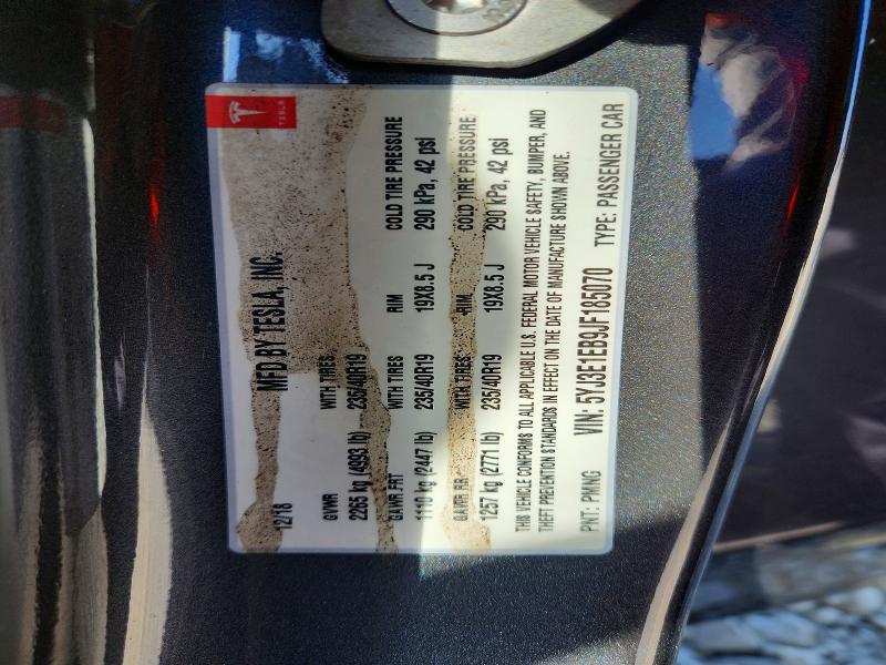 Продаж на аукціоні авто 2018 Tesla Model 3, vin: 5YJ3E1EB9JF185070, номер лоту: 62656396