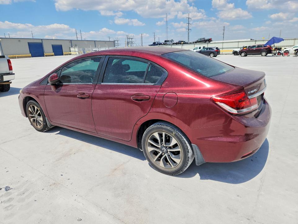 Auction sale of the 2013 Honda Civic, vin: 2HGFB2F86DH541778, lot number: 67206526
