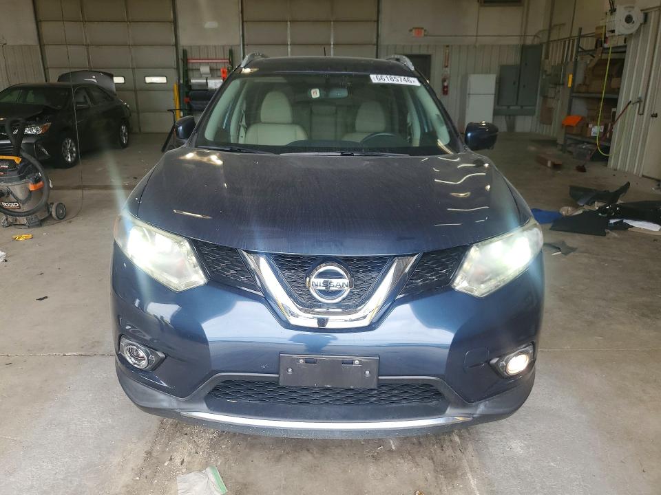 66185746 :رقم المزاد ، 5N1AT2MT5GC853011 vin ، 2016 Nissan Rogue مزاد بيع