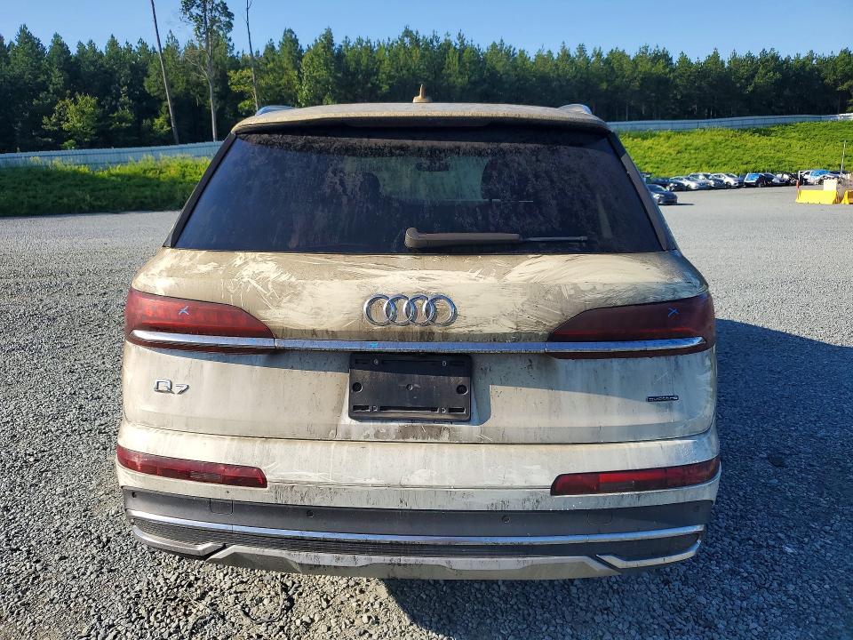 2022 Audi Q7 მანქანა იყიდება აუქციონზე, vin: WA1LXBF79ND016927, აუქციონის ნომერი: 64045496