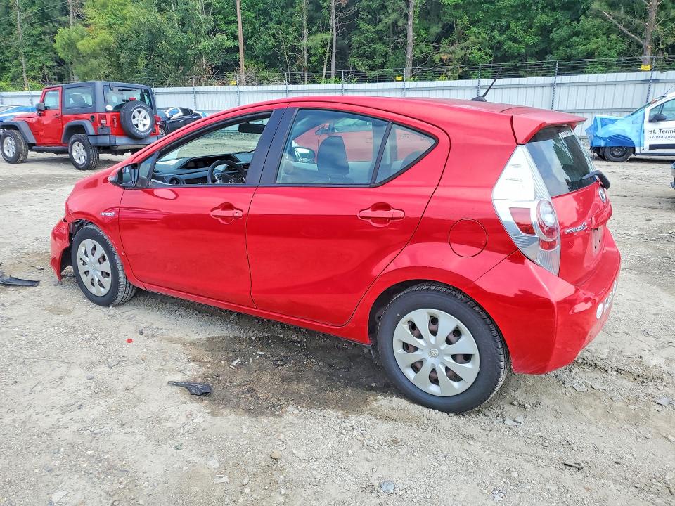 Aukcja sprzedaży 2012 Toyota Prius C, vin: JTDKDTB37C1506090, numer aukcji: 64641356