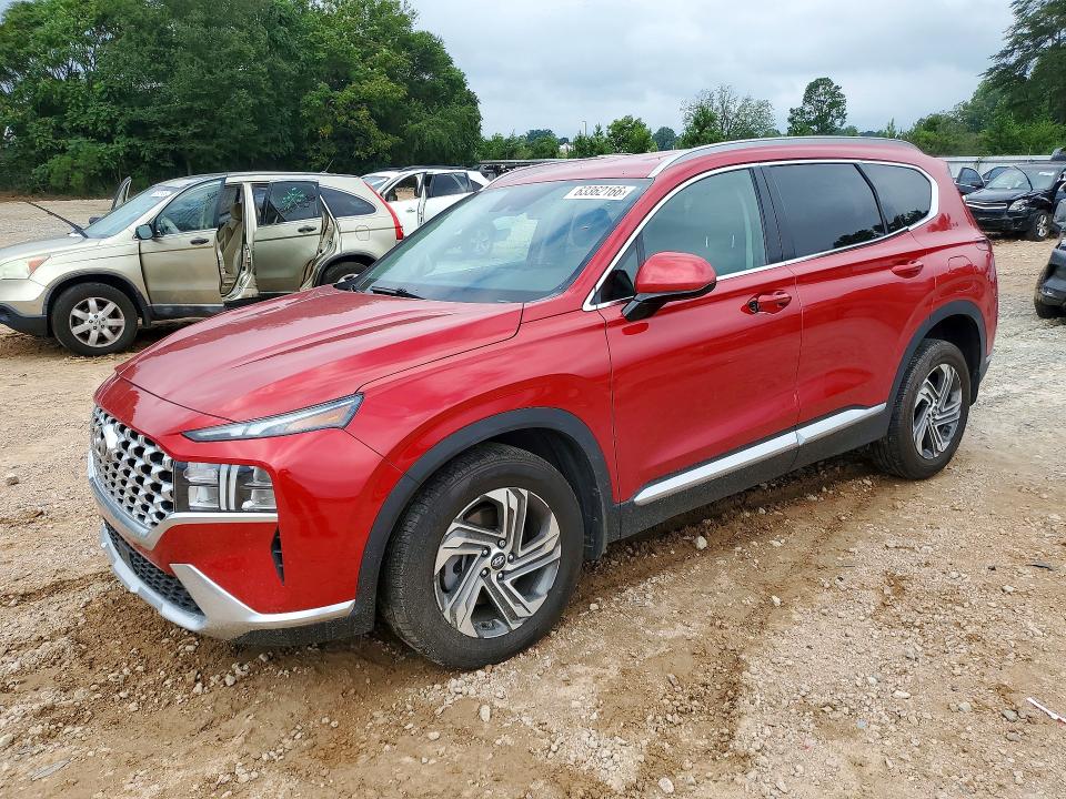 2022 Hyundai Santa Fe მანქანა იყიდება აუქციონზე, vin: 5NMS24AJ7NH397909, აუქციონის ნომერი: 63362166