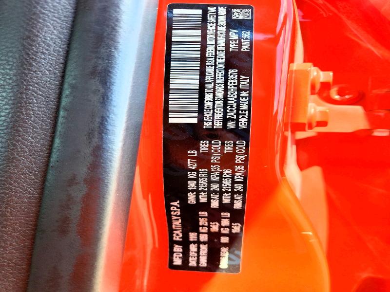 Продажа на аукционе авто 2017 Jeep Renegade, vin: ZACCJAAB2HPE83576, номер лота: 66757046