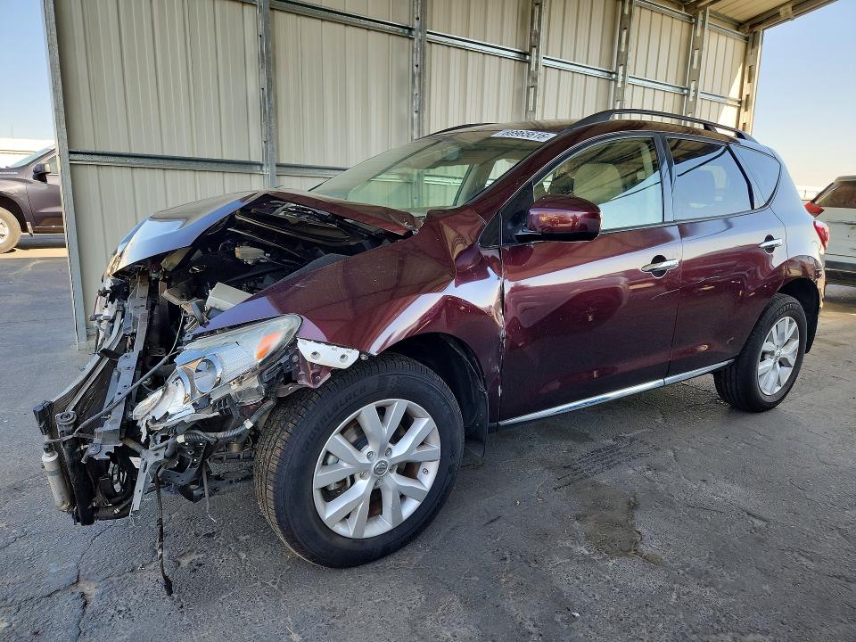 Aukcja sprzedaży 2014 Nissan Murano, vin: JN8AZ1MU0EW406575, numer aukcji: 66965616