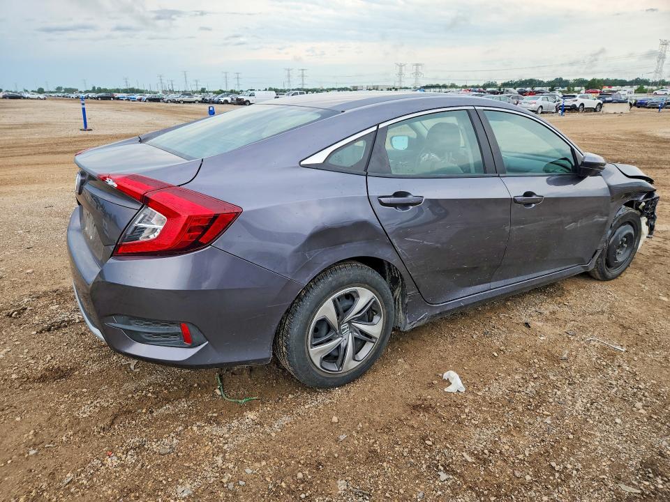 2019 Honda Civic მანქანა იყიდება აუქციონზე, vin: 2HGFC2F62KH563141, აუქციონის ნომერი: 64830606