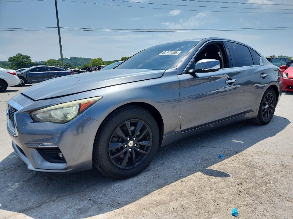 64145686 :رقم المزاد ، JN1CV7AR8KM350074 vin ، 2019 Infiniti Q50 مزاد بيع