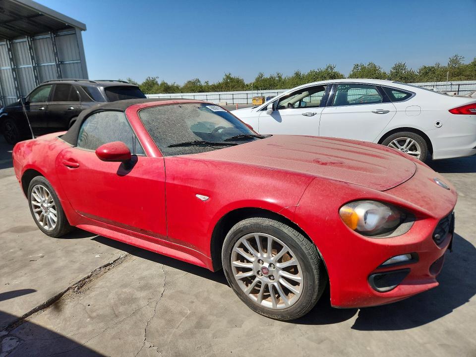 66507116 :رقم المزاد ، JC1NFAEK9H0127889 vin ، 2017 Fiat 124 Spider مزاد بيع
