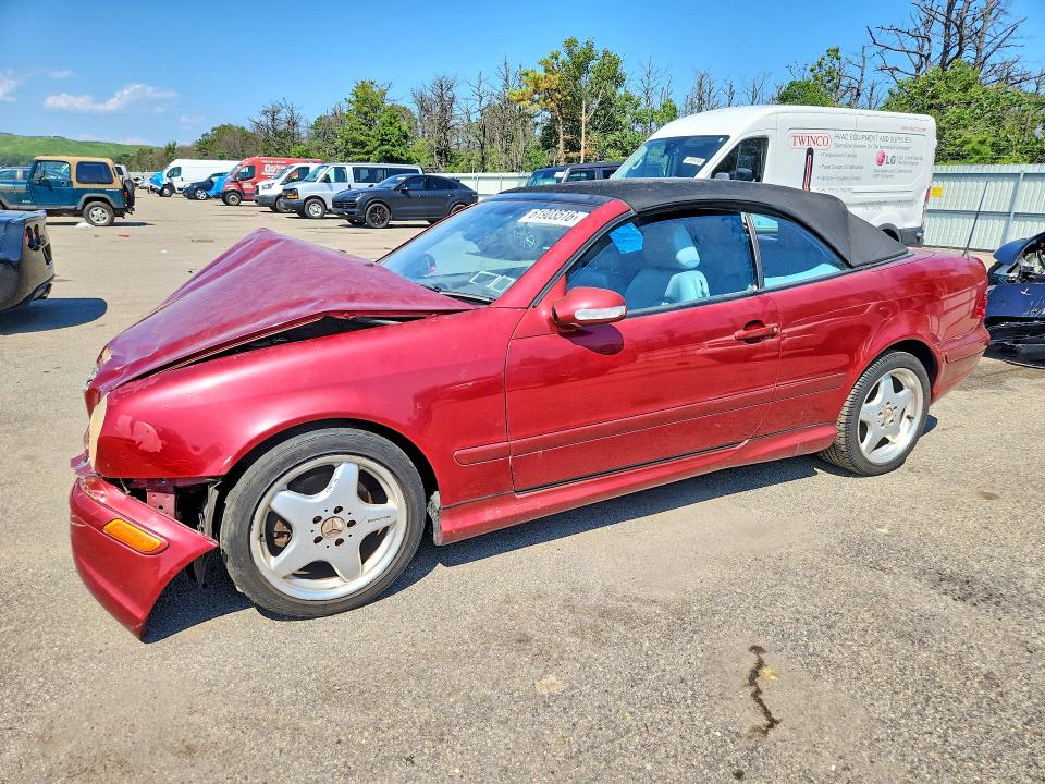 Aukcja sprzedaży 2001 Mercedes-benz Clk, vin: WDBLK70G51T085784, numer aukcji: 61903516