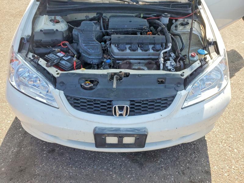 2005 Honda Civic მანქანა იყიდება აუქციონზე, vin: 1HGEM22135L070594, აუქციონის ნომერი: 65125016