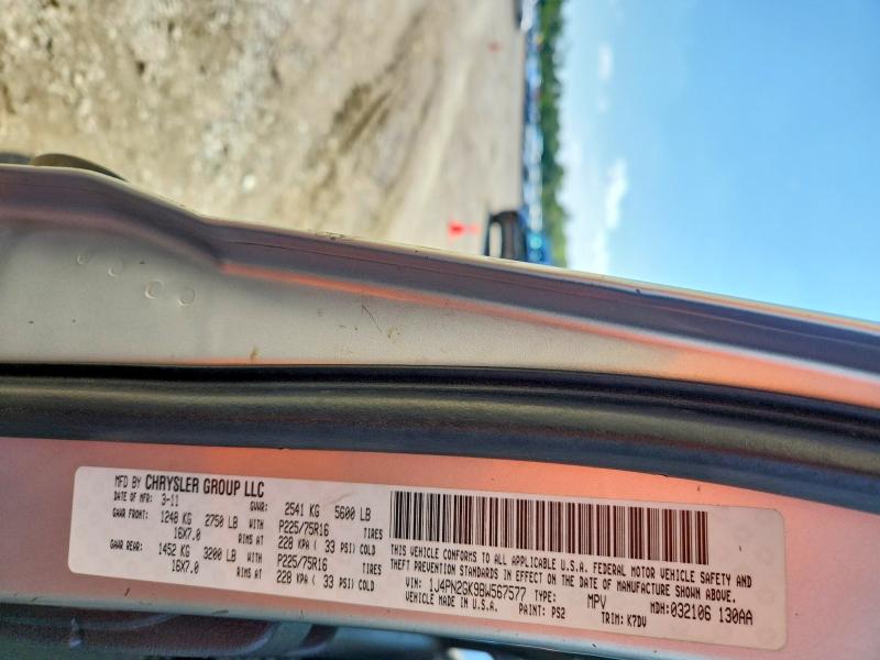 2011 Jeep Liberty მანქანა იყიდება აუქციონზე, vin: 1J4PN2GK9BW567577, აუქციონის ნომერი: 63908096