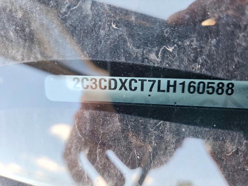 63350386 :رقم المزاد ، 2C3CDXCT7LH160588 vin ، 2020 Dodge Charger مزاد بيع