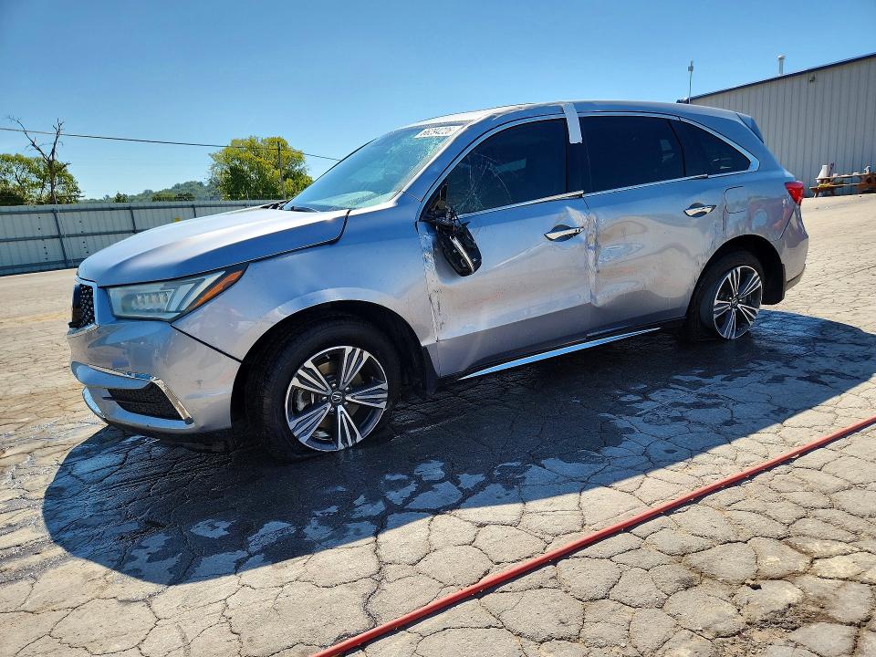 2017 Acura Mdx მანქანა იყიდება აუქციონზე, vin: 5FRYD3H37HB001245, აუქციონის ნომერი: 66294226