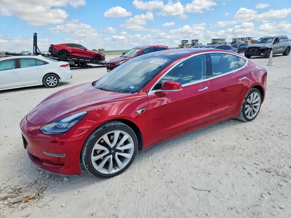 Продажа на аукционе авто 2018 Tesla Model 3, vin: 5YJ3E1EA6JF020309, номер лота: 64090496