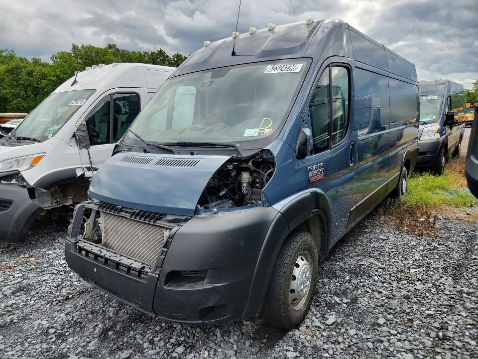2020 Ram Promaster 3500 მანქანა იყიდება აუქციონზე, vin: 3C6URVJG6LE140640, აუქციონის ნომერი: 62324236