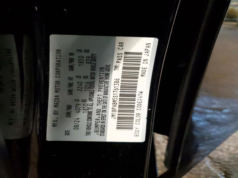 2025 Mazda 3 მანქანა იყიდება აუქციონზე, vin: JM1BPABM5S1761386, აუქციონის ნომერი: 63590216