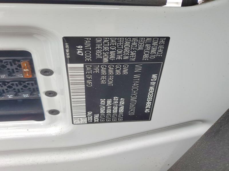 Продажа на аукционе авто 2021 Mercedes-benz Sprinter, vin: W1Y40CHY3MT060920, номер лота: 64783586