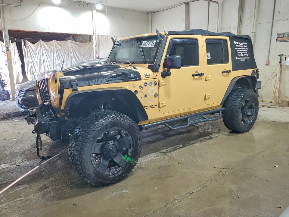 Auction sale of the 2014 Jeep Wrangler Unlimited, vin: 1C4HJWEG3EL136394, lot number: 66024876