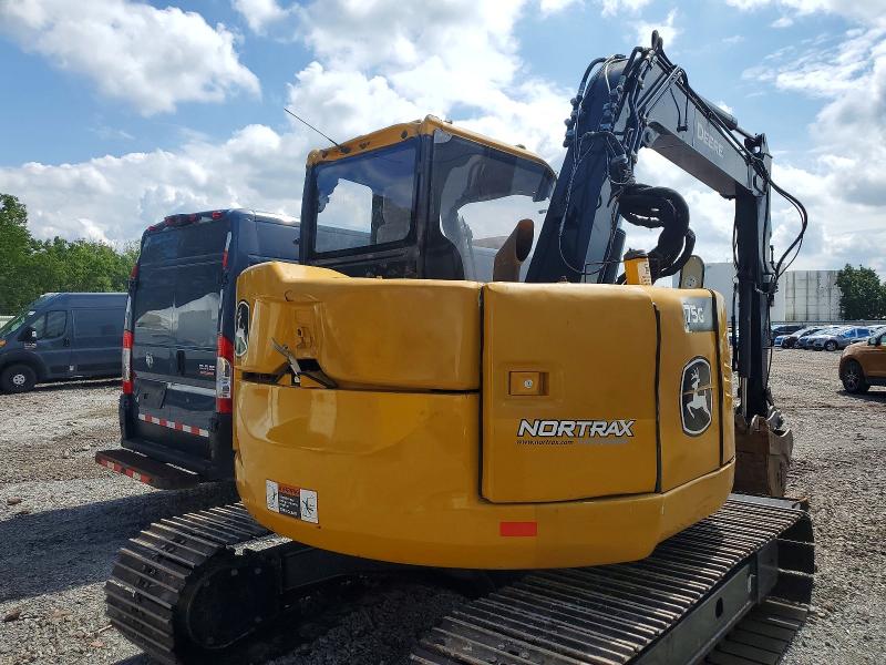 2021 John Deere Excavator მანქანა იყიდება აუქციონზე, vin: 1FF075GXCLJ017512, აუქციონის ნომერი: 65643046
