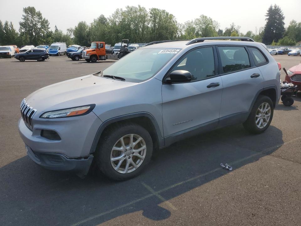 65354536 :رقم المزاد ، 1C4PJLAB7GW136341 vin ، 2016 Jeep Cherokee مزاد بيع