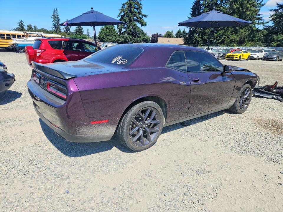 64986976 :رقم المزاد ، 2C3CDZAG9MH596622 vin ، 2021 Dodge Challenger مزاد بيع